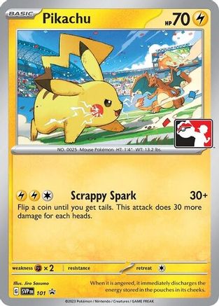 Pikachu (101) - SV Scarlet & Violet Promo Cards - Promo