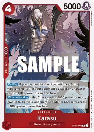 (OP05-005) Karasu - Awakening of the New Era Foil