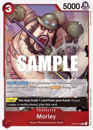 (OP05-016) Morley - Awakening of the New Era Foil