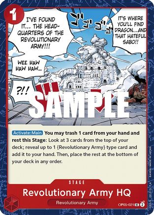 (OP05-021) Revolutionary Army HQ - Awakening of the New Era Normal
