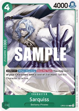 (OP05-026) Sarquiss - Awakening of the New Era Normal