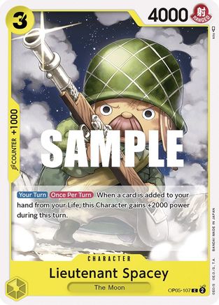 (OP05-107) Lieutenant Spacey - Awakening of the New Era Normal