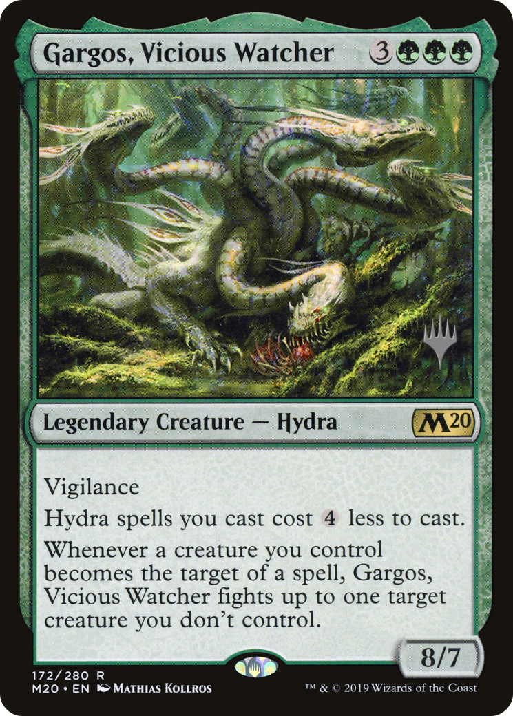 Gargos, Vicious Watcher (PPM20-172P) - Core Set 2020 Promos (Promo Pack)