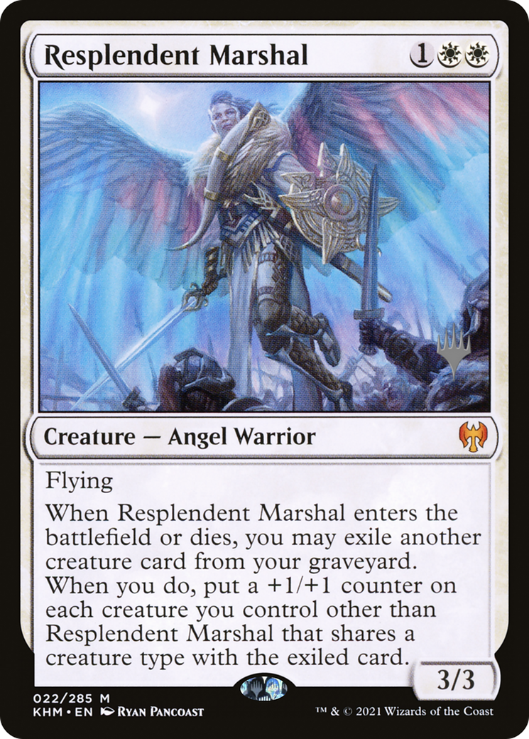 Resplendent Marshal (PPKHM-22P) - Kaldheim Promos (Promo Pack)