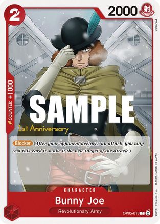 (OP05-013) Bunny Joe - Awakening of the New Era: 1st Anniversary Tournament Cards Normal