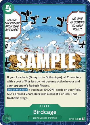 (OP05-040) Birdcage - Awakening of the New Era: 1st Anniversary Tournament Cards Normal