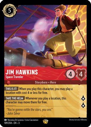 (109/204) Jim Hawkins - Space Traveler - Into the Inklands Normal