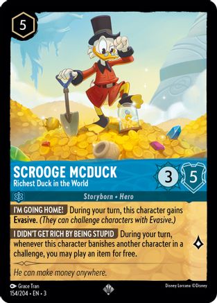 (154/204) Scrooge McDuck - Richest Duck in the World - Into the Inklands Normal