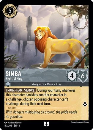 (193/204) Simba - Rightful King - Into the Inklands Normal