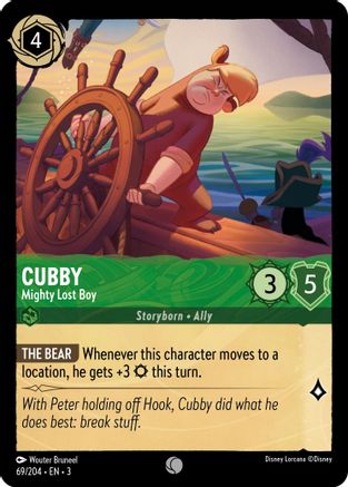 (069/204) Cubby - Mighty Lost Boy - Into the Inklands Normal