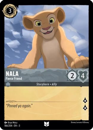 (186/204) Nala - Fierce Friend - Into the Inklands Normal