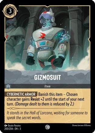 (200/204) Gizmosuit - Into the Inklands Cold Foil