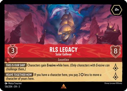 (136/204) RLS Legacy - Solar Galleon - Into the Inklands Cold Foil