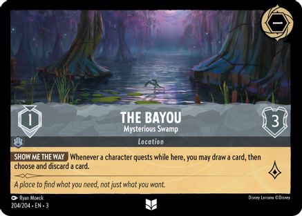 (204/204) The Bayou - Mysterious Swamp - Into the Inklands Normal