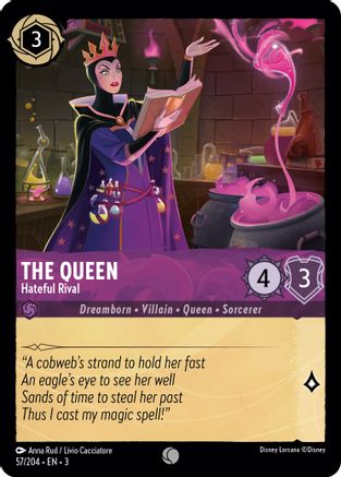 (057/204) The Queen - Hateful Rival - Into the Inklands Normal