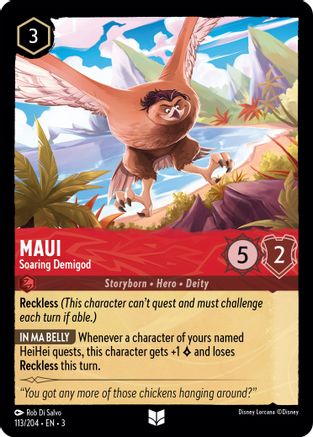 (113/204) Maui - Soaring Demigod - Into the Inklands Normal