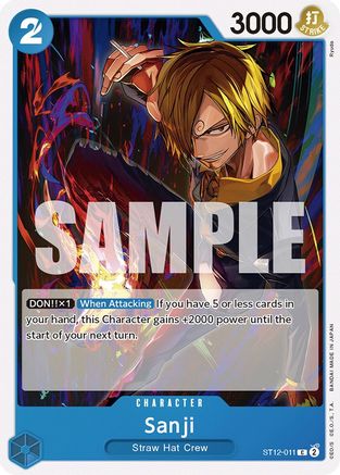 (ST12-011) Sanji - Starter Deck 12: Zoro and Sanji Normal
