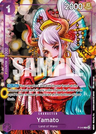 (P-046) Yamato (Event Pack Vol. 3) - One Piece Promotion Cards Foil