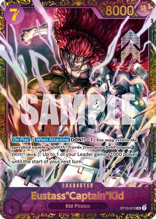 (ST10-013) Eustass"Captain"Kid - ST10-013 - One Piece Promotion Cards Foil