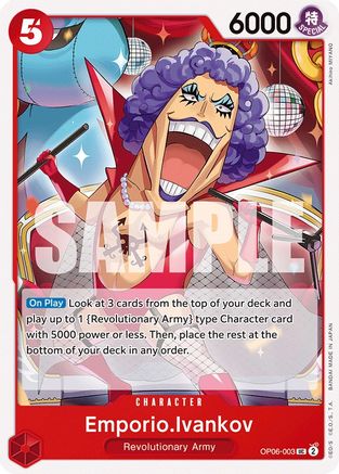 (OP06-003) Emporio.Ivankov - Wings of the Captain Normal