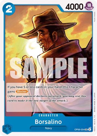 (OP06-054) Borsalino - Wings of the Captain Normal