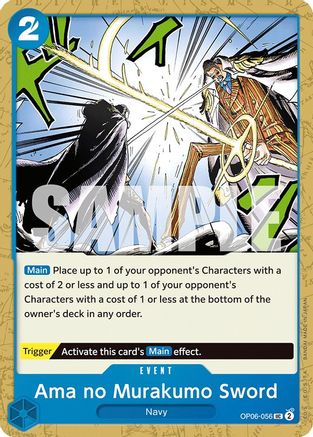 (OP06-056) Ama no Murakumo Sword - Wings of the Captain Normal