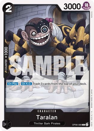 (OP06-089) Taralan - Wings of the Captain Normal