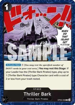 (OP06-098) Thriller Bark - Wings of the Captain Normal