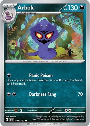 Arbok (101/162) - SV05 Temporal Forces - Common