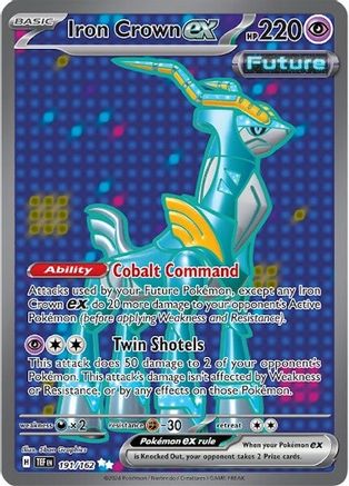Iron Crown ex (191/162) - SV05 Temporal Forces Holofoil - Ultra Rare