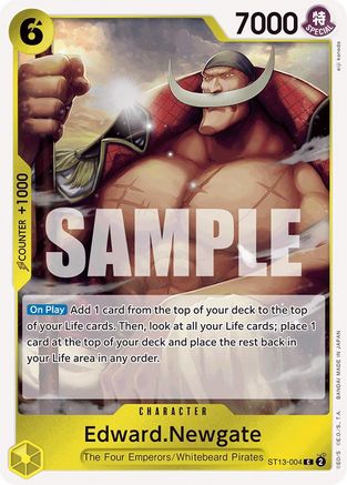 (ST13-004) Edward.Newgate - Ultra Deck: The Three Brothers Foil