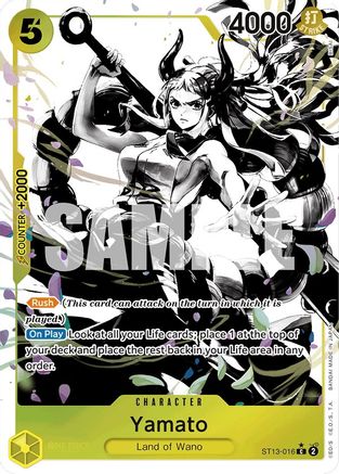 (ST13-016) Yamato (Parallel) - Ultra Deck: The Three Brothers Foil