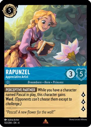 (153/204) Rapunzel - Appreciative Artist - Ursula's Return Cold Foil
