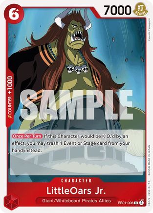 (EB01-008) LittleOars Jr. - Extra Booster: Memorial Collection Foil