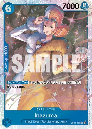 (EB01-022) Inazuma - Extra Booster: Memorial Collection - Foil