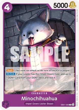 (EB01-036) Minochihuahua - Extra Booster: Memorial Collection - Normal