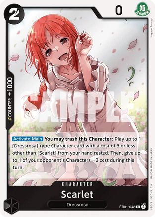 (EB01-042) Scarlet - Extra Booster: Memorial Collection - Foil