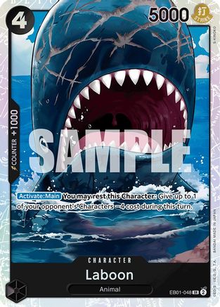(EB01-048) Laboon (048) - Extra Booster: Memorial Collection - Foil
