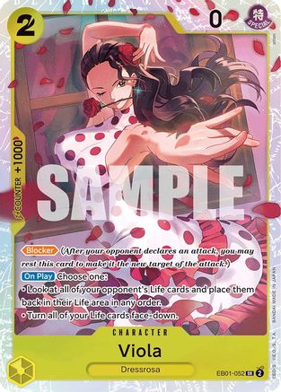 (EB01-052) Viola - Extra Booster: Memorial Collection - Foil