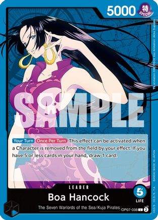 (OP07-038) Boa Hancock (038) - 500 Years in the Future Normal