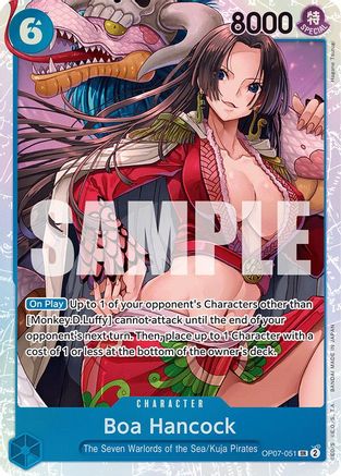 (OP07-051) Boa Hancock (051) - 500 Years in the Future Foil