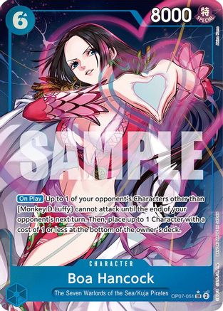 (OP07-051) Boa Hancock (051) (Parallel) - 500 Years in the Future Foil