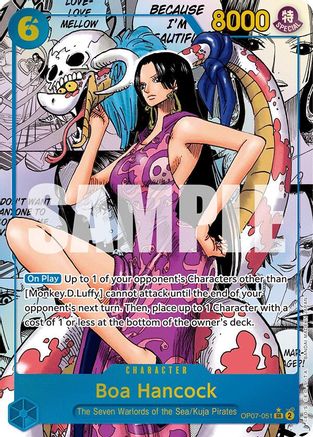 (OP07-051) Boa Hancock (051) (Parallel) (Manga) - 500 Years in the Future Foil