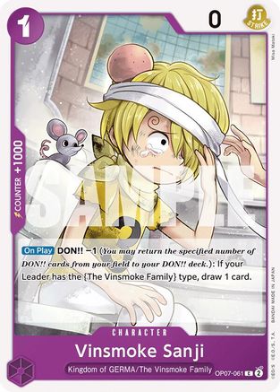 (OP07-061) Vinsmoke Sanji - 500 Years in the Future Normal