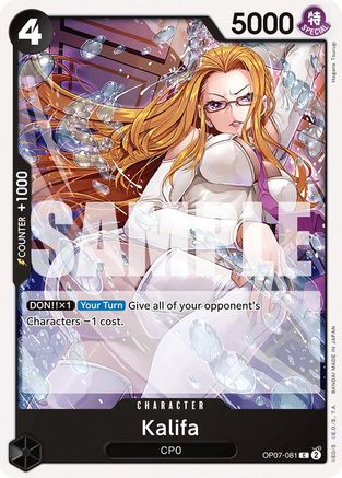 (OP07-081) Kalifa - 500 Years in the Future Normal