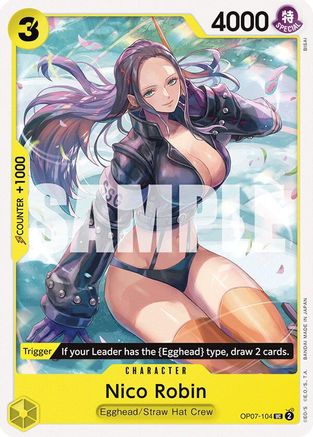 (OP07-104) Nico Robin - 500 Years in the Future Normal