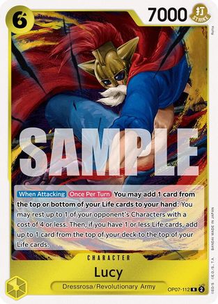 (OP07-112) Lucy - 500 Years in the Future Foil