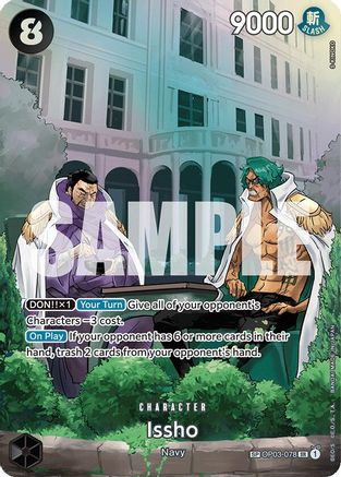 (OP03-078) Issho (SP) - 500 Years in the Future Foil