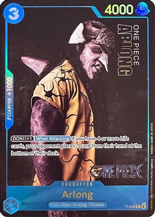 (P-048) Arlong (Premium Card Collection -Live Action Edition-) - One Piece Promotion Cards Foil