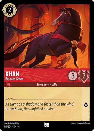 (110/204) Khan - Beloved Steed - Ursula's Return Cold Foil